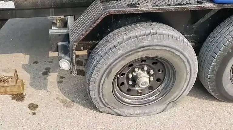 Can You Drive A Trailer With A Blown Tire? Is It Possible?