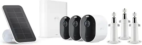 Arlo Pro 3 Wireless Security Camera System with Solar Panel
