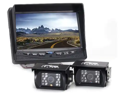 Camco 41033 RV Backup Camera System with 2 Cameras