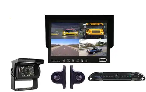 CarMetic Wireless RV Backup Camera System with 3 Cameras