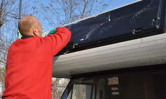 General Process for Cleaning RV Awnings