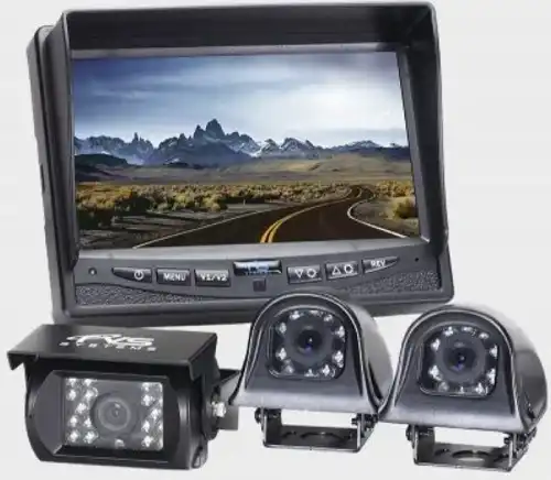 Hopkins RV Backup Camera System with 3 Cameras