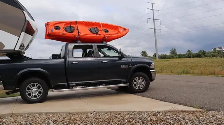 How to Haul Kayaks with a Fifth Wheel Camper | 4 Methods I Found