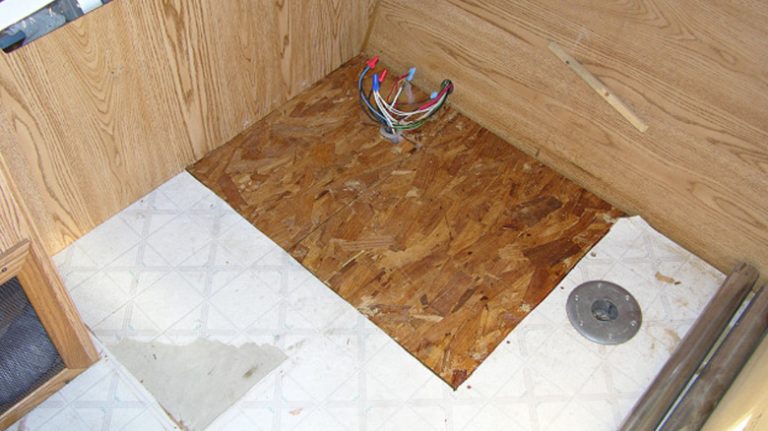 RV Water Damage Floor Repair Cost