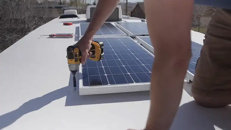 Solar Power Installation for RVs