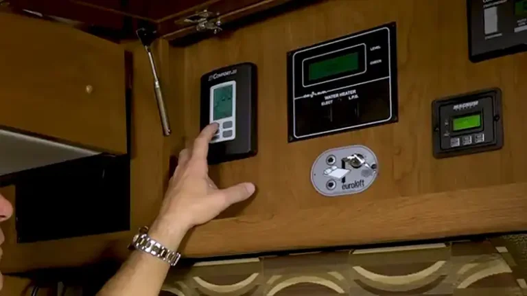 Using a Thermostat to Control Your RV Furnace