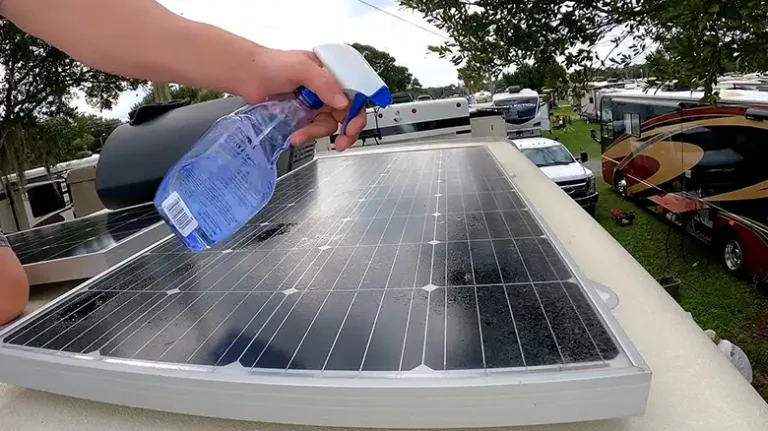 How to Clean Solar Panels on RV Roofs?