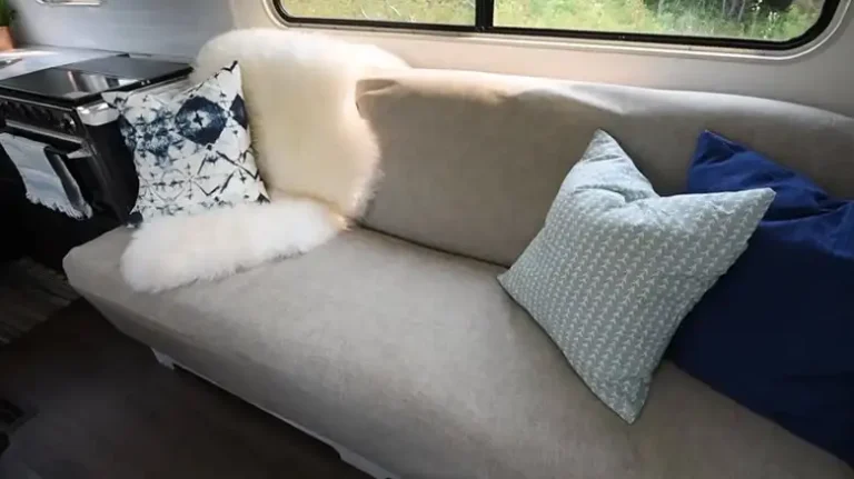 How to Make a Jack Knife Sofa Comfortable for an RV | My Findings