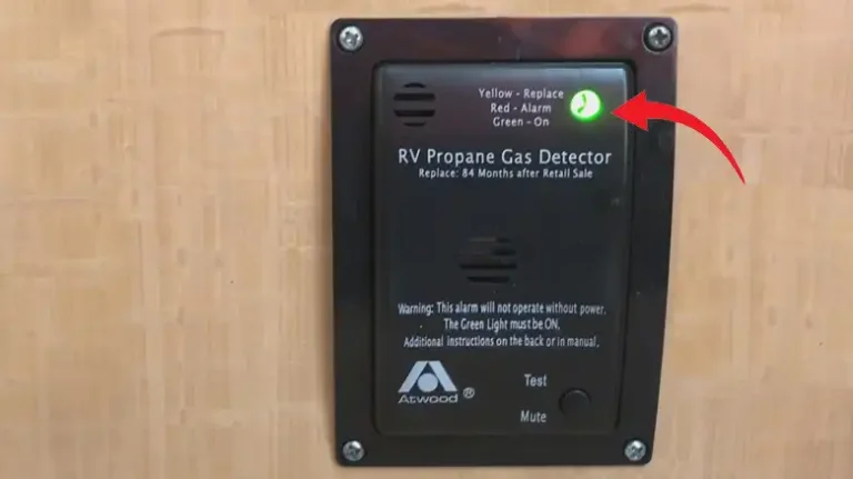 RV Propane Gas Detector Beeping: Why It Keeps Beeping and What To Do?
