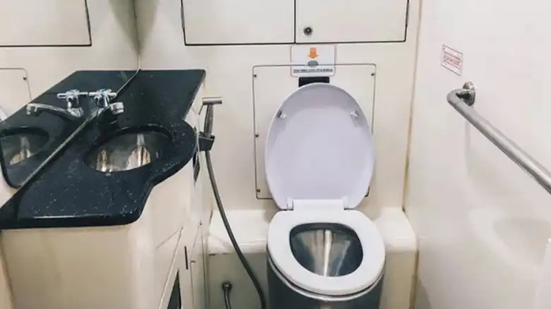 RV Toilet Bubbles When Flushed