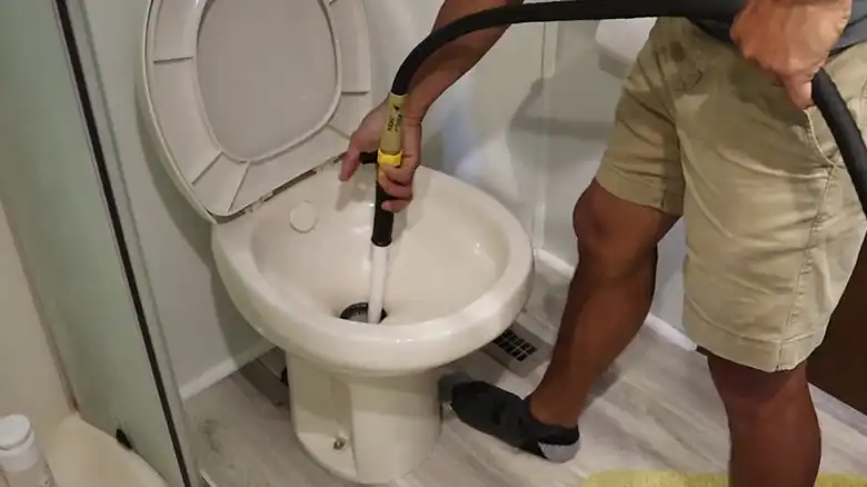 RV Toilet Water Won't Go Down