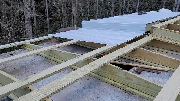 Lifting and Positioning the Metal Sheets